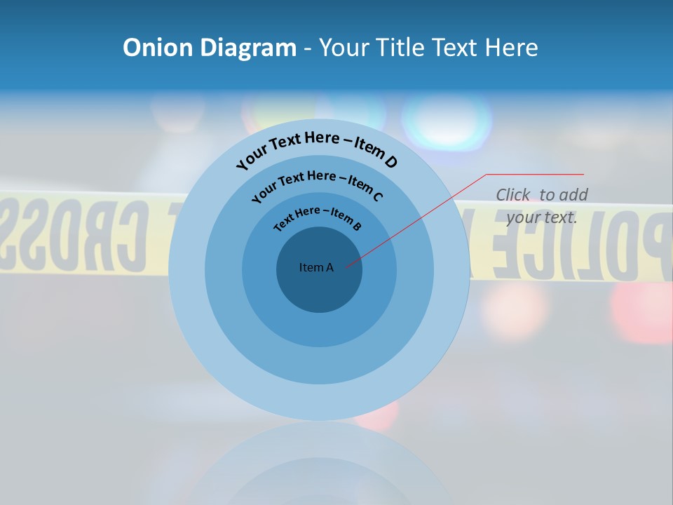 Criminal Detective Boundary PowerPoint Template