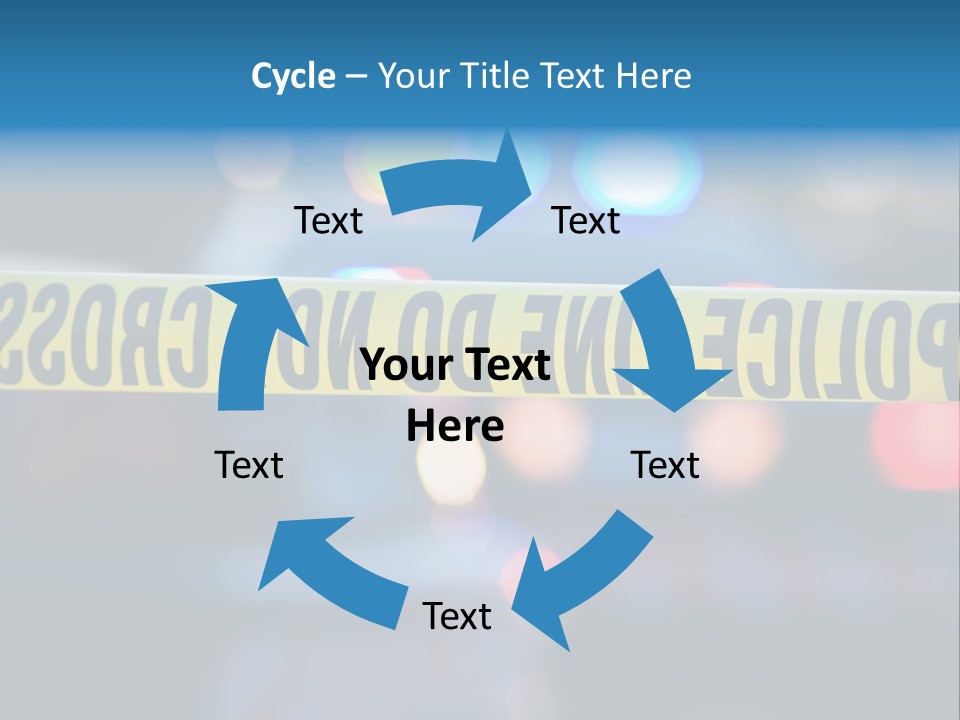 Criminal Detective Boundary PowerPoint Template
