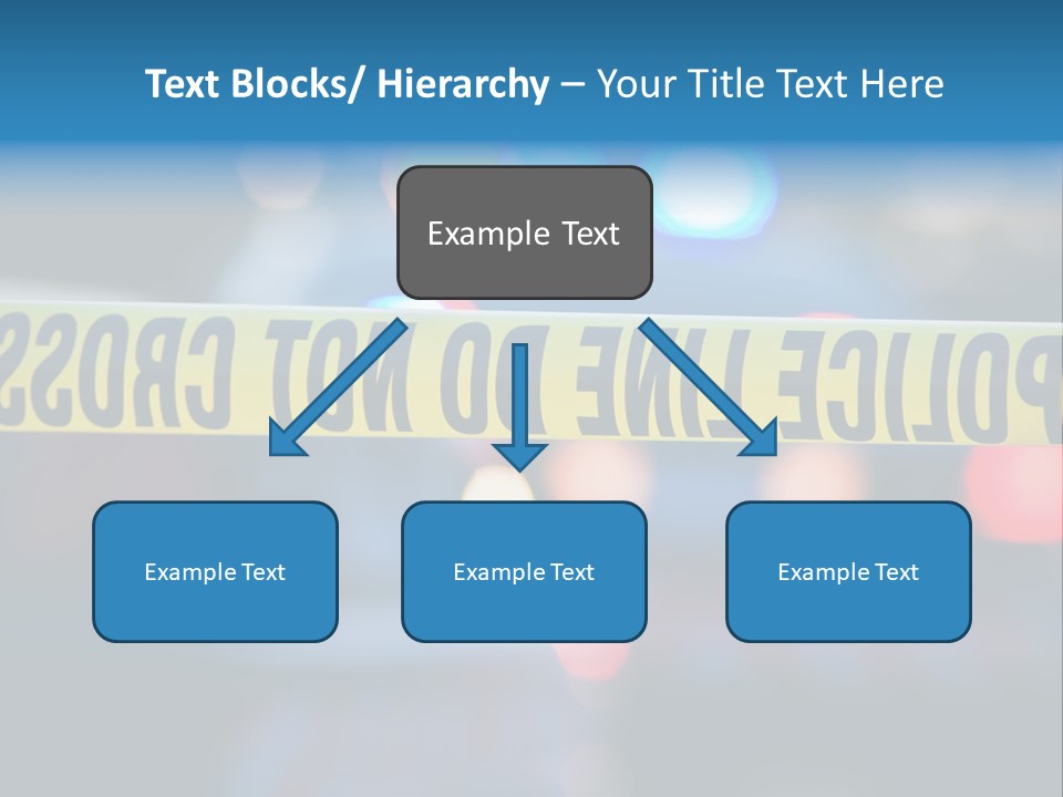 Criminal Detective Boundary PowerPoint Template