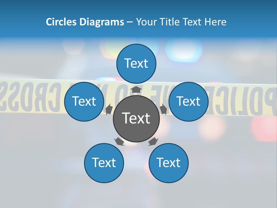 Criminal Detective Boundary PowerPoint Template