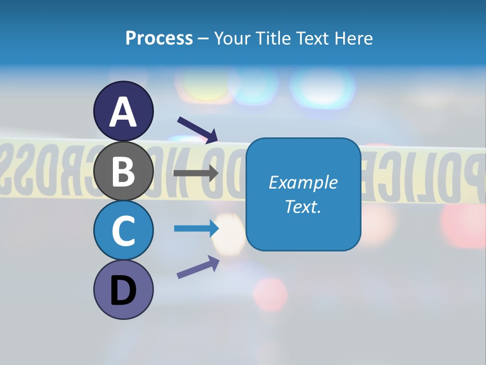 Criminal Detective Boundary PowerPoint Template
