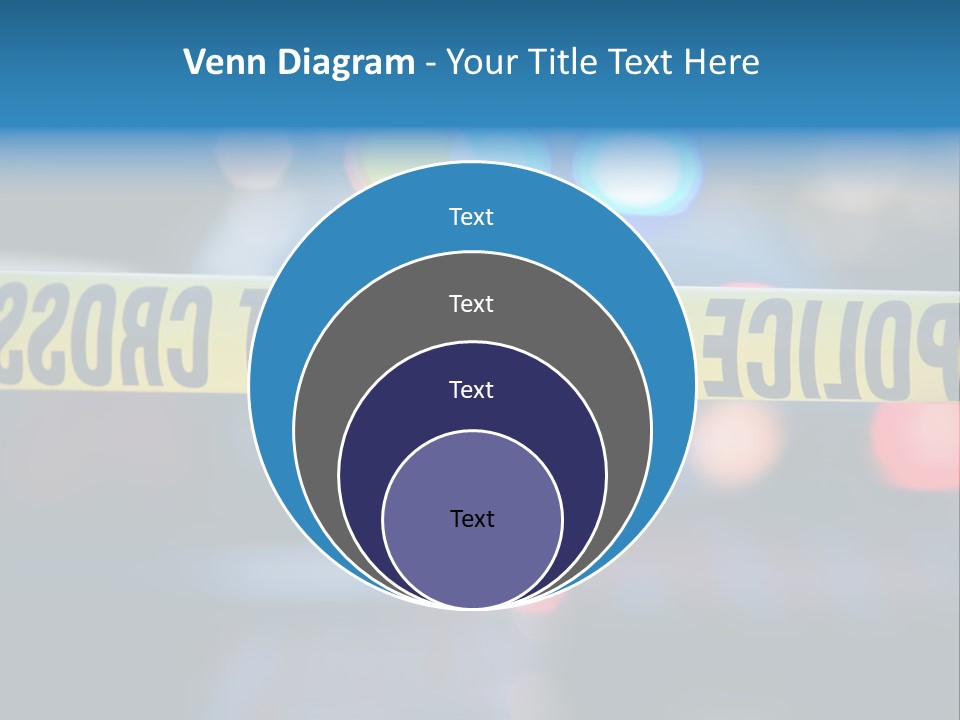 Criminal Detective Boundary PowerPoint Template