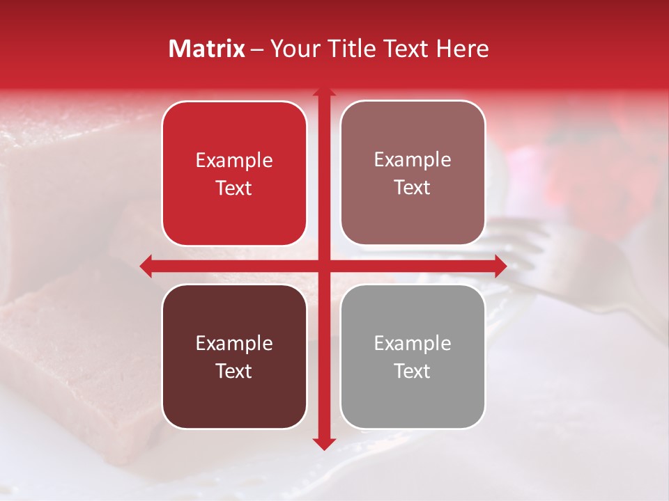 Hexheadpillar Jewel Mineral PowerPoint Template