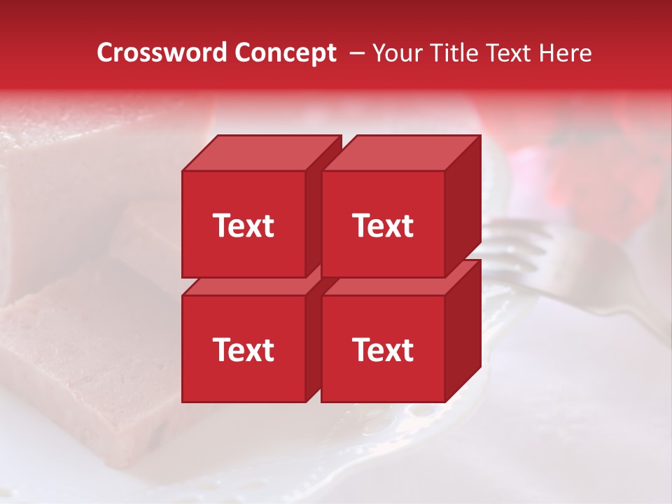 Hexheadpillar Jewel Mineral PowerPoint Template