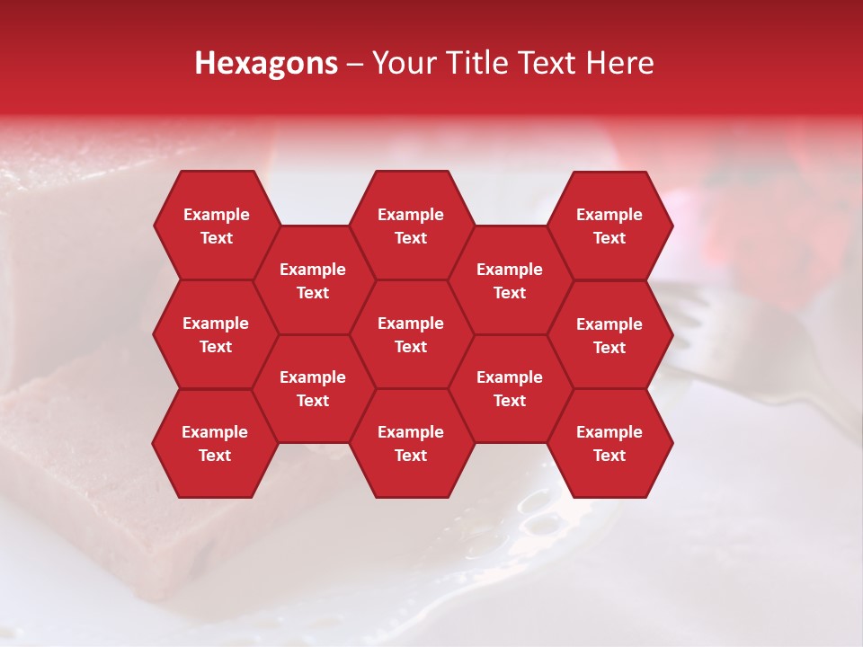 Hexheadpillar Jewel Mineral PowerPoint Template