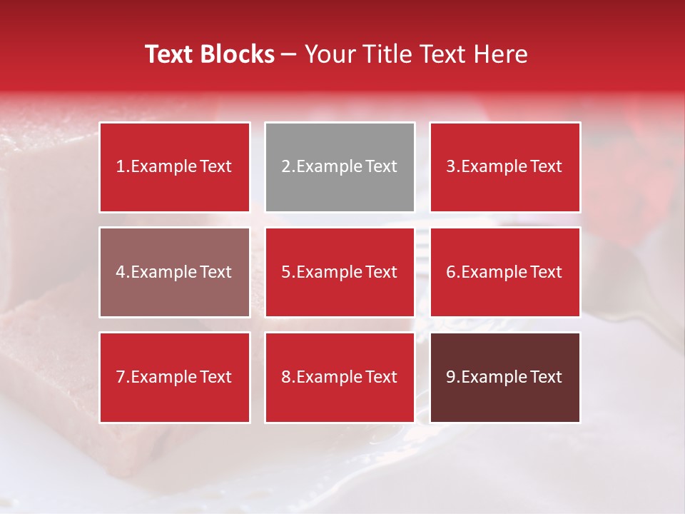 Hexheadpillar Jewel Mineral PowerPoint Template