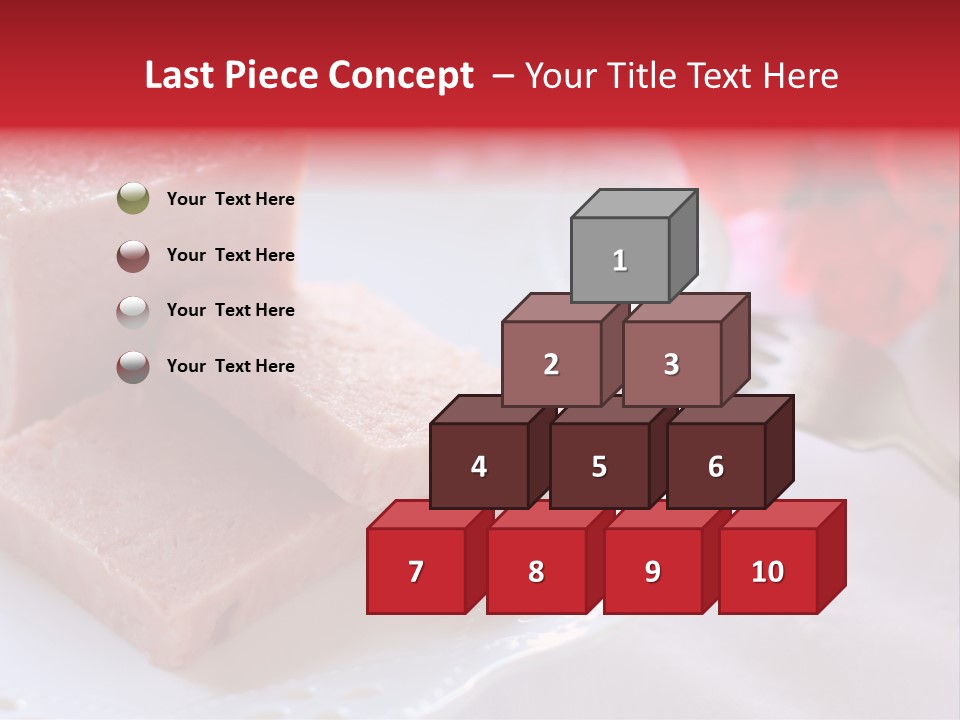 Hexheadpillar Jewel Mineral PowerPoint Template