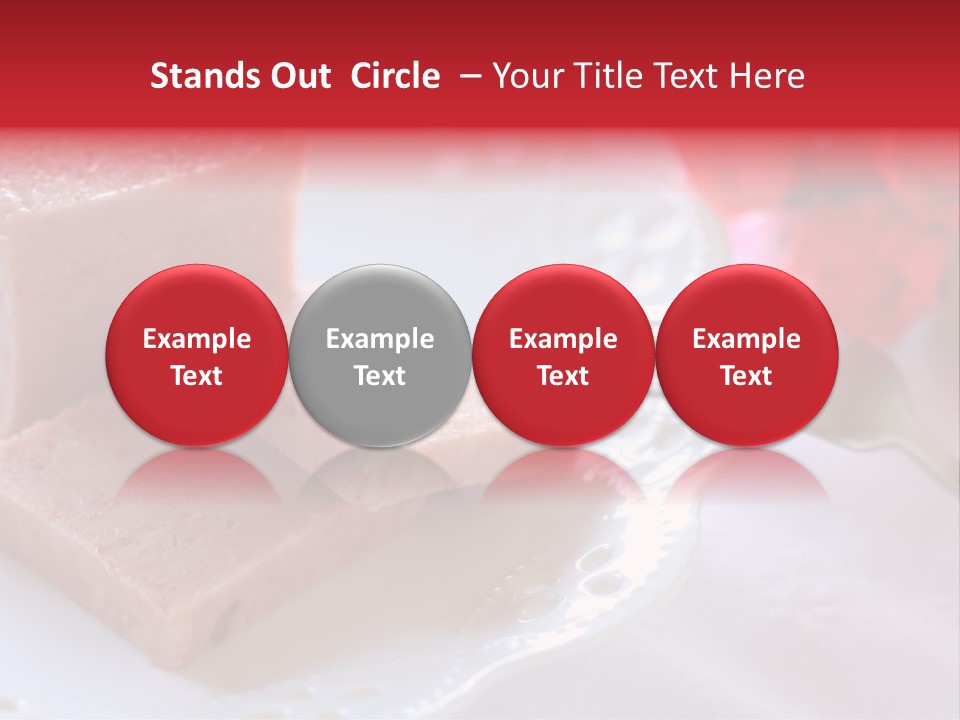 Hexheadpillar Jewel Mineral PowerPoint Template