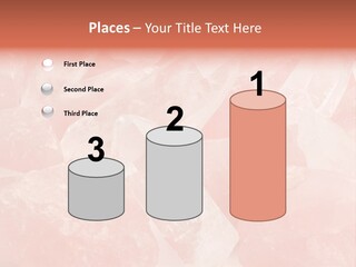 A Pile Of Pink Crystals Powerpoint Template PowerPoint Template