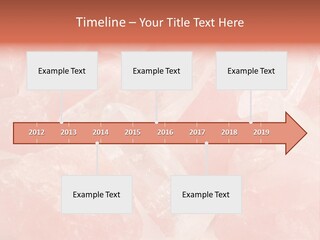 A Pile Of Pink Crystals Powerpoint Template PowerPoint Template