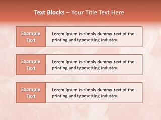A Pile Of Pink Crystals Powerpoint Template PowerPoint Template