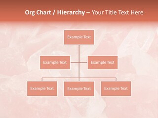 A Pile Of Pink Crystals Powerpoint Template PowerPoint Template