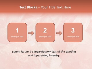 A Pile Of Pink Crystals Powerpoint Template PowerPoint Template