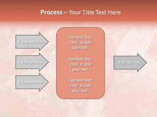 A Pile Of Pink Crystals Powerpoint Template PowerPoint Template