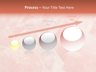 A Pile Of Pink Crystals Powerpoint Template PowerPoint Template