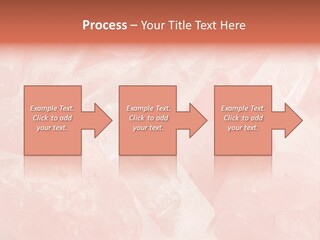 A Pile Of Pink Crystals Powerpoint Template PowerPoint Template