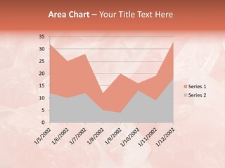 A Pile Of Pink Crystals Powerpoint Template PowerPoint Template