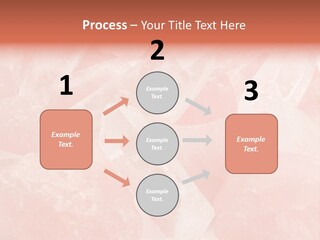 A Pile Of Pink Crystals Powerpoint Template PowerPoint Template