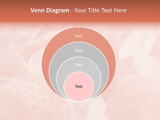 A Pile Of Pink Crystals Powerpoint Template PowerPoint Template