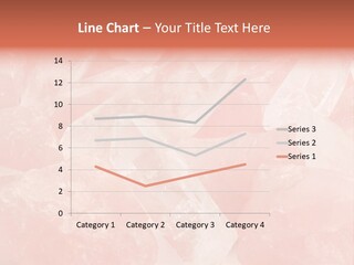 A Pile Of Pink Crystals Powerpoint Template PowerPoint Template