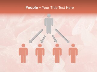A Pile Of Pink Crystals Powerpoint Template PowerPoint Template