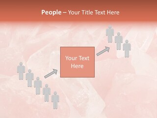 A Pile Of Pink Crystals Powerpoint Template PowerPoint Template
