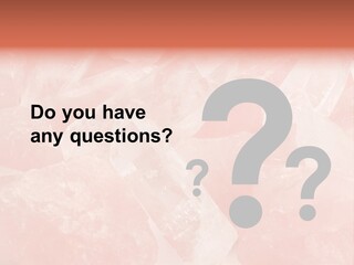 A Pile Of Pink Crystals Powerpoint Template PowerPoint Template