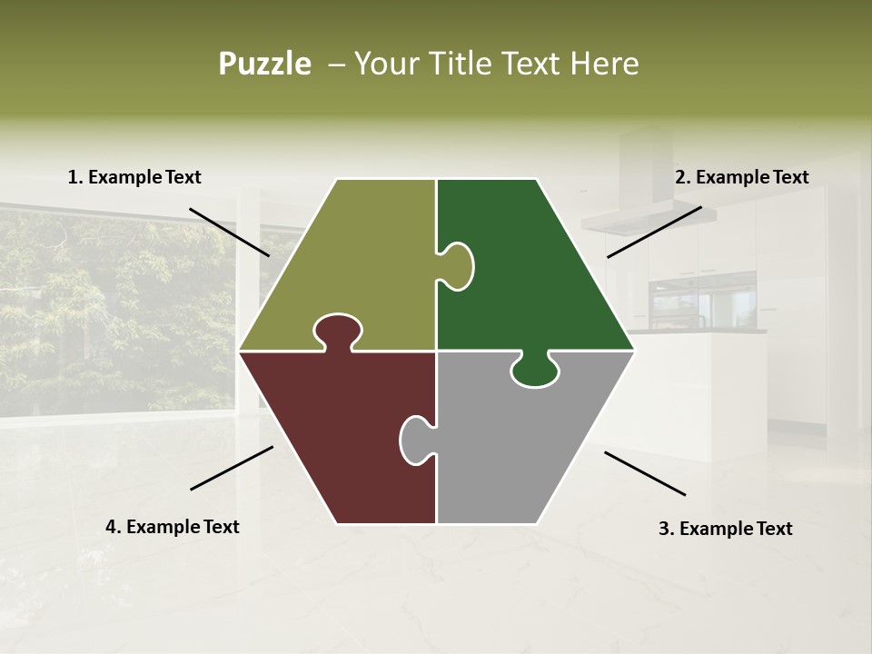 Red Closeup Brass PowerPoint Template