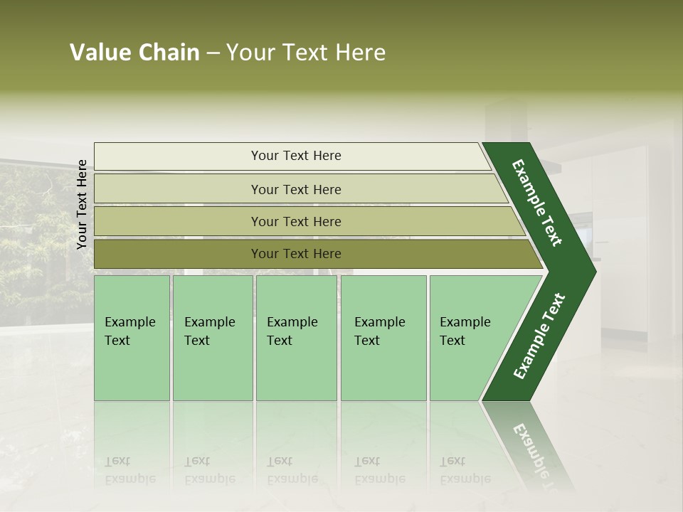 Red Closeup Brass PowerPoint Template