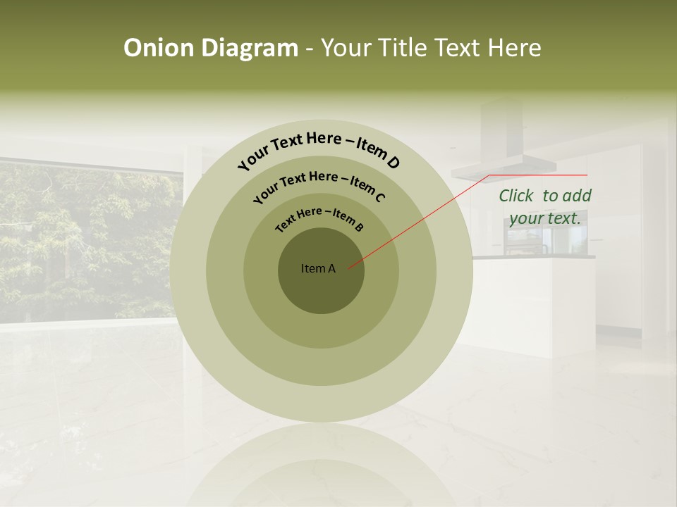 Red Closeup Brass PowerPoint Template