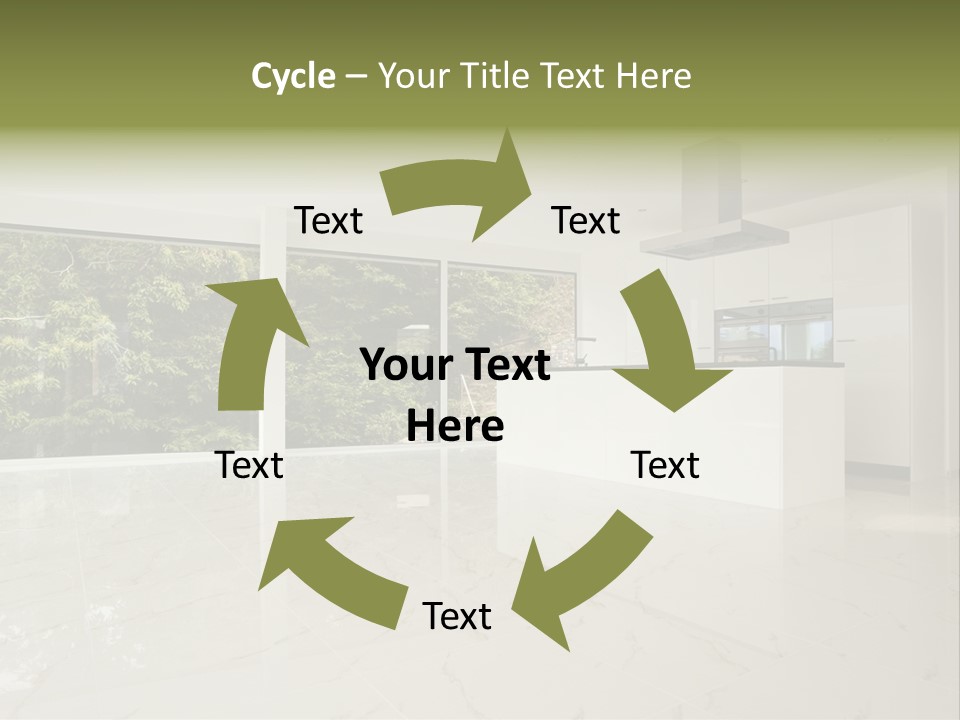 Red Closeup Brass PowerPoint Template