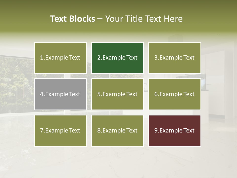 Red Closeup Brass PowerPoint Template