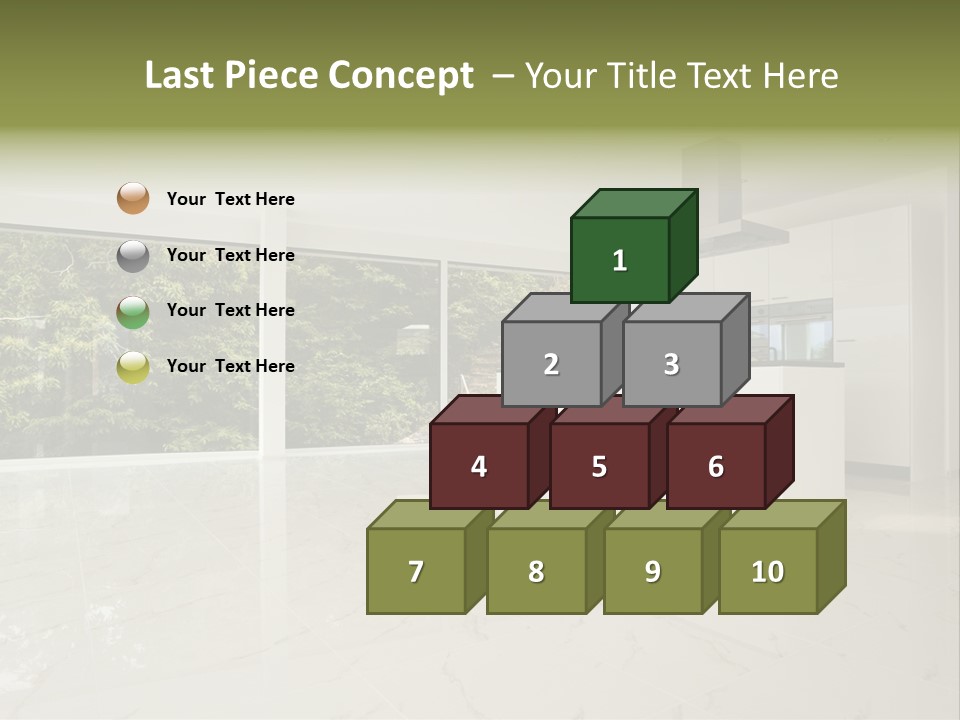 Red Closeup Brass PowerPoint Template