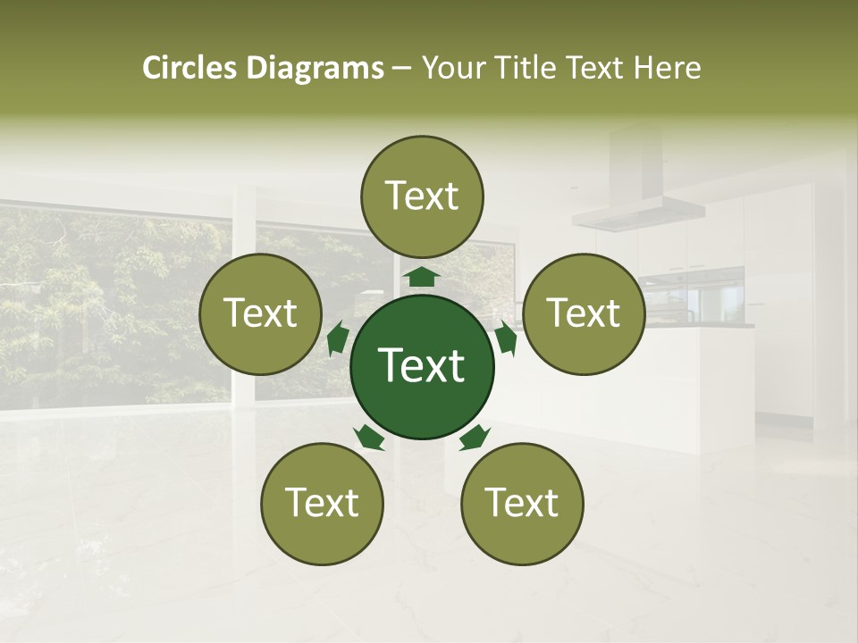 Red Closeup Brass PowerPoint Template