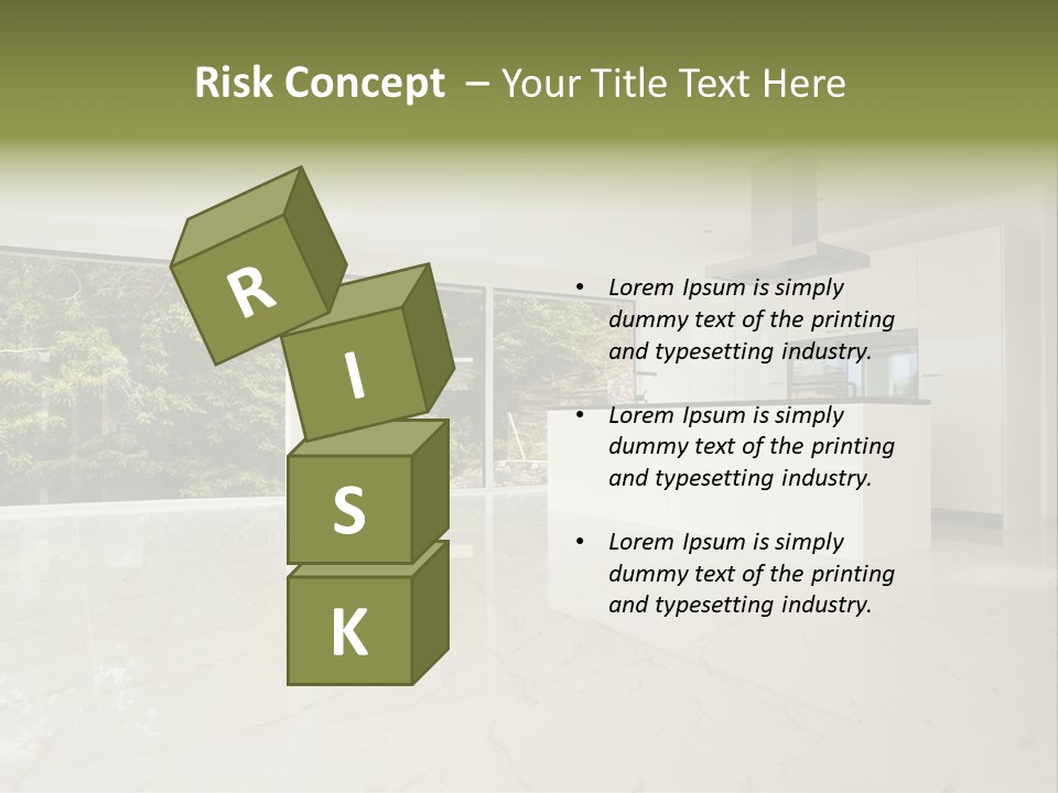 Red Closeup Brass PowerPoint Template