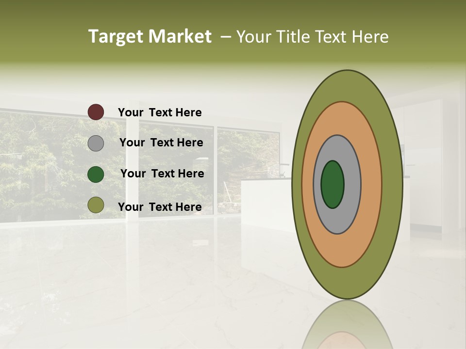 Red Closeup Brass PowerPoint Template