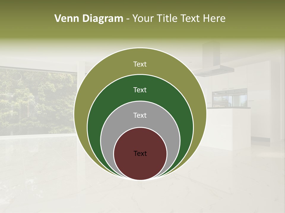 Red Closeup Brass PowerPoint Template