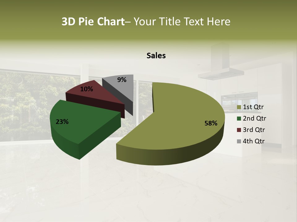 Red Closeup Brass PowerPoint Template