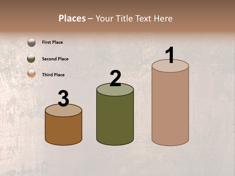 Red Closeup Brass PowerPoint Template