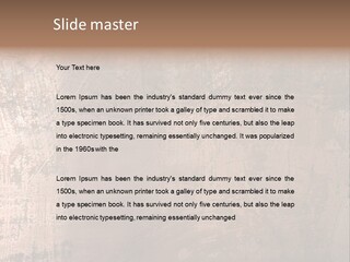 Red Closeup Brass PowerPoint Template