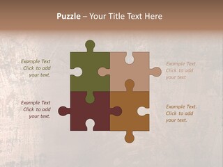 Red Closeup Brass PowerPoint Template