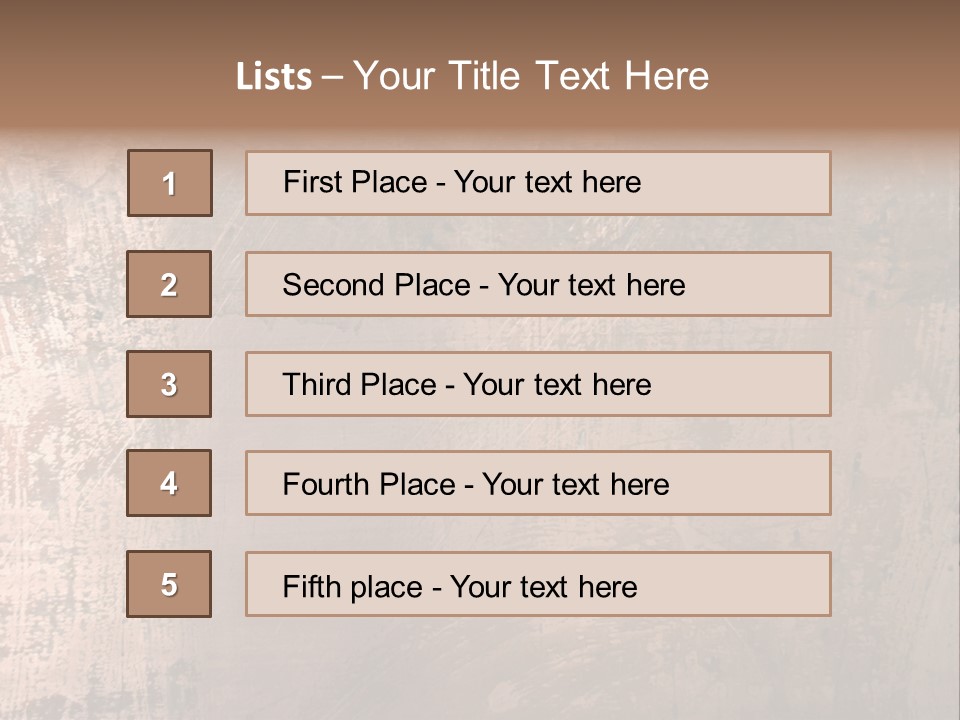 Red Closeup Brass PowerPoint Template