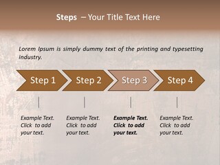 Red Closeup Brass PowerPoint Template