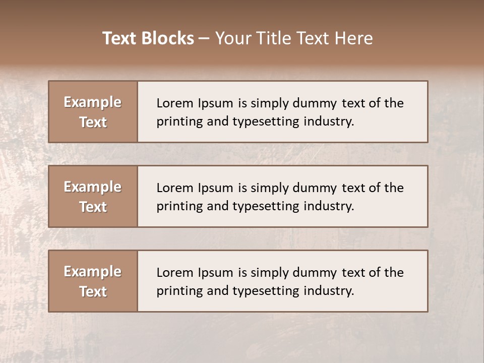 Red Closeup Brass PowerPoint Template