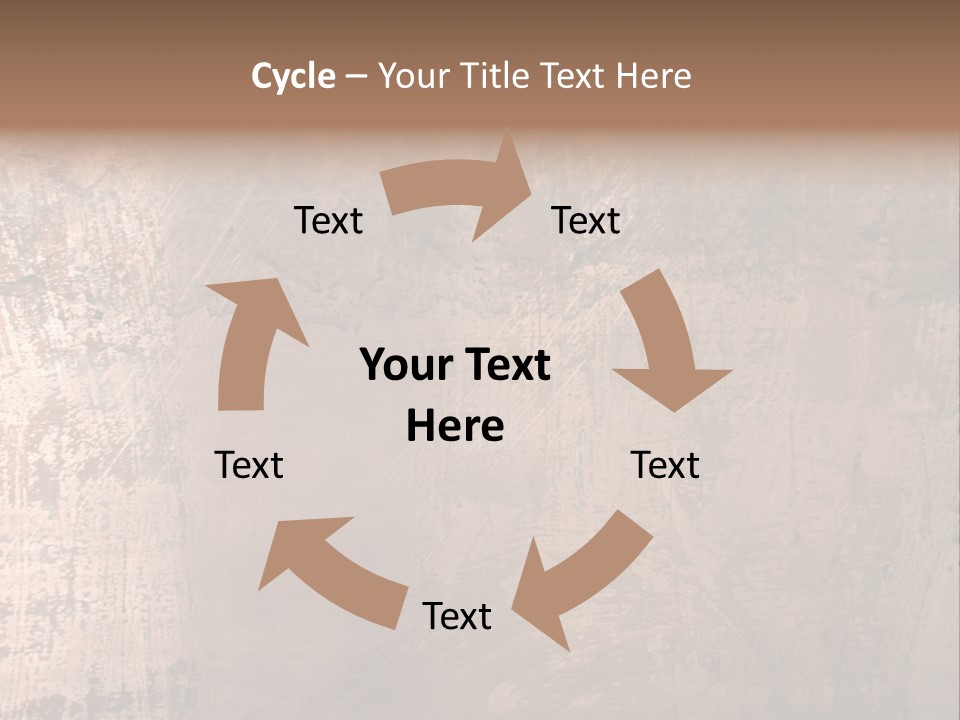 Red Closeup Brass PowerPoint Template