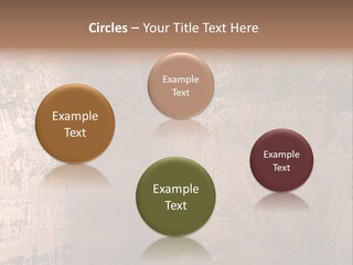 Red Closeup Brass PowerPoint Template