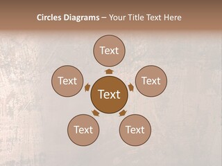 Red Closeup Brass PowerPoint Template