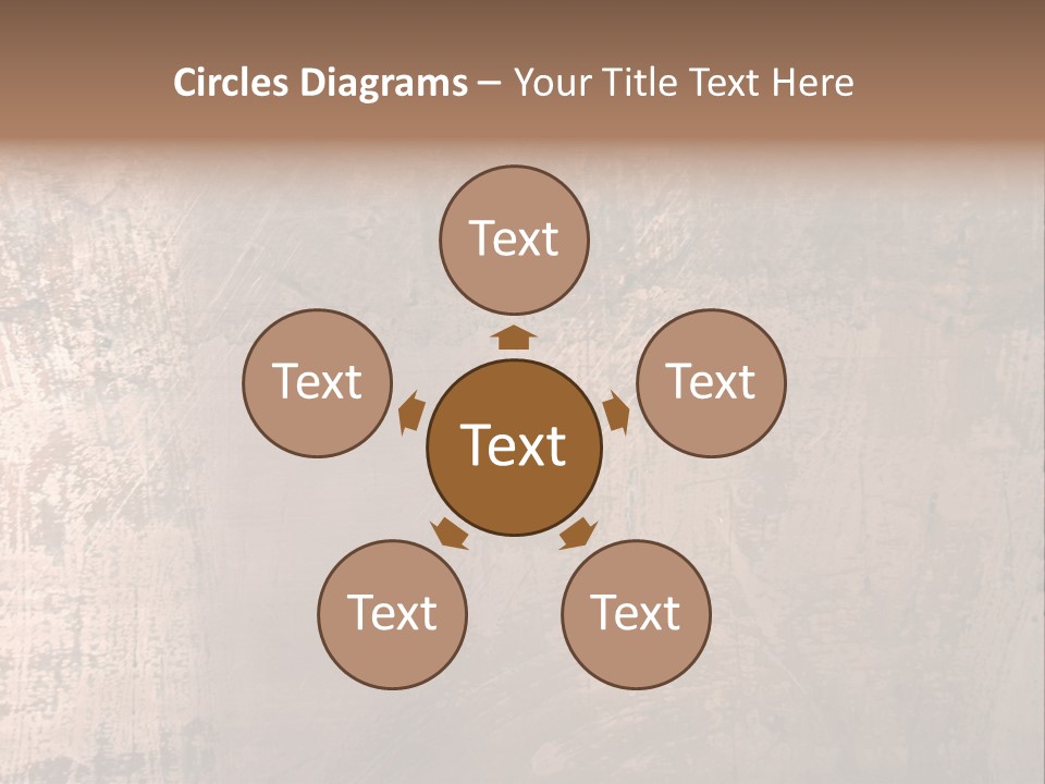 Red Closeup Brass PowerPoint Template