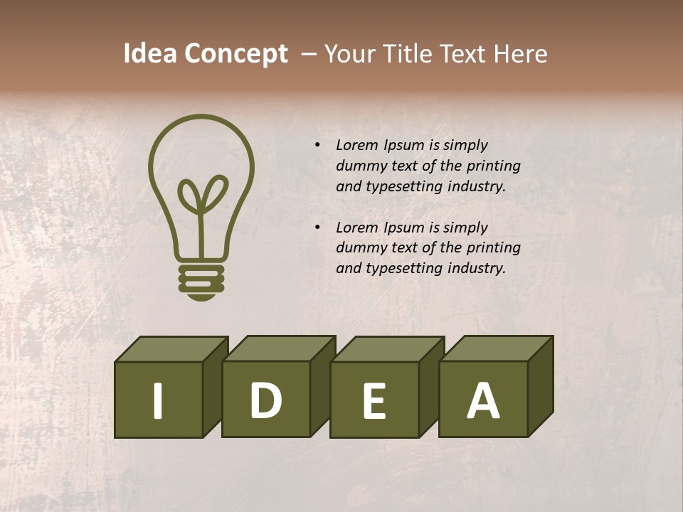 Red Closeup Brass PowerPoint Template