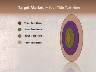 Red Closeup Brass PowerPoint Template